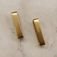 Тренчик (шлевка) тонкий, латунь, 38мм, тип 3 Тренчик (шлевка) тонкий, латунь, 38мм, тип 3