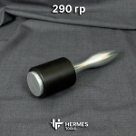 Киянка кожевенная.  Для тиснения и пробойников. Серая ручка