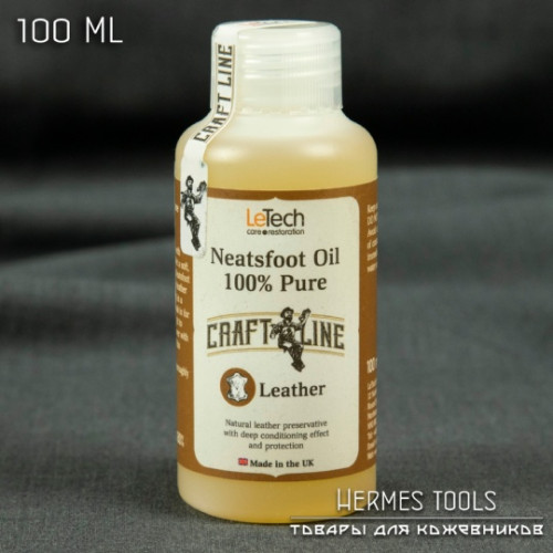 Костное масло с запахом натуральной кожи Neatsfoot Oil Leather 100% Pure