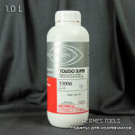 Краска для кожи. 1 литр. Оранжевая 33006. Toledo Super