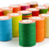 Нить для кожи вощеная 0,45 мм круглая Galaces 170 м Нить для кожи вощеная 0,45 мм круглая Galaces 170 м