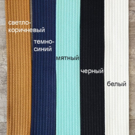 Лента ременная стропа 38 мм толщ. 2 мм "Лапша" хлопок