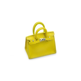 Комплект фурнитуры для сумки Birkin Micro (хром)