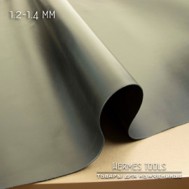 Кожа пылевидная. 40 дм2. Черная 1,2-1,4 мм