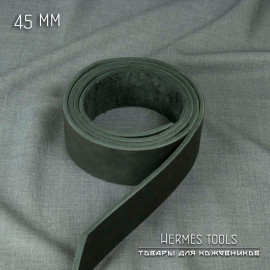 Ременная заготовка. 45 мм. Чёрная. 3,6+ мм