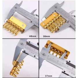 Заготовка для ключницы Латунь 4-6 карабинов