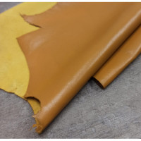 Кожа Овчина (шевро) 0,5-0,7 мм Темно-желтый Кожа Овчина (шевро) 0,5-0,7 мм Темно-желтый