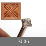 Штамп для тиснения по коже K536 AG ⠀⠀⠀