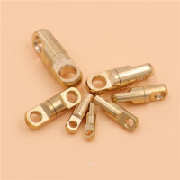 Коннектор для кожгалантереи 5-12 мм Латунь