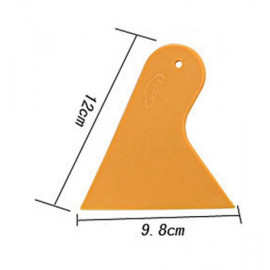 Шпатель для нанесения клея желтый пластик