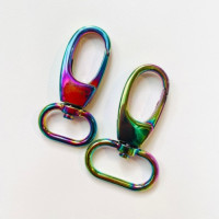 Карабин металлический 19-25 мм Хамелеон ⠀