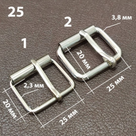 Пряжка 15-40 мм с роликом Z1540  ⠀