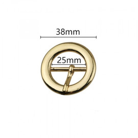 Пряжка 24 мм круглая c перекладиной Z25⠀