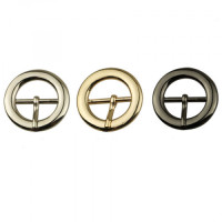 Пряжка 24 мм круглая c перекладиной Z25