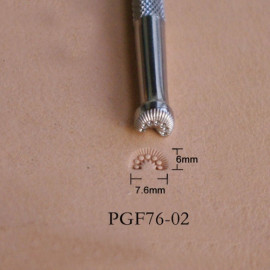 Штамп для тиснения по коже 76 PGF углеродистая сталь