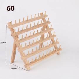 Органайзер-подставка для катушек, дерево