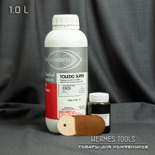 Краска для кожи. Кэмел 33025. Toledo Super 1 литр