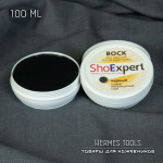 Воск SHOExpert для обуви и  гладкой кожи. Черный. 100мл
