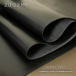 Кожа пылевидная. Чёрная. 2,0-2,2 мм