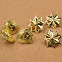 Зажимы декоративные Щит, Звезда Латунь Зажимы декоративные Щит, Звезда Латунь