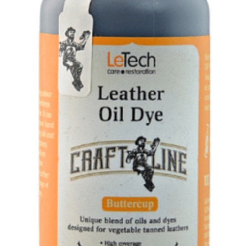 Краска для кожи масляная Leather Oil Dye, цвета в ассортименте, 100 мл