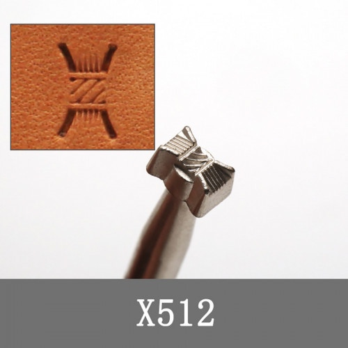 Штамп для тиснения по коже X512 AG  ⠀