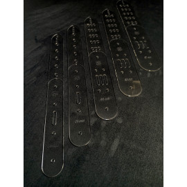 Ременной шаблон классический / Акриловый шаблон