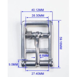 Пряжка для упряжи нержавейка 28 мм