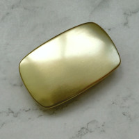 Пряжка декоративная #2 на 40мм, латунь Пряжка декоративная #2 на 40мм, латунь