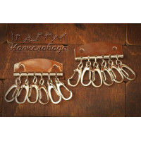 Ключница, 6 карабинов. Цвет: Никель Ключница, 6 карабинов. Цвет: Никель