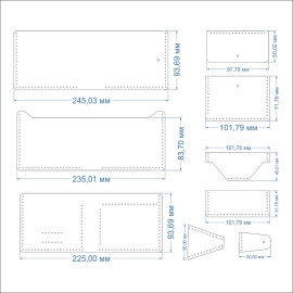 Портмоне с монетницей