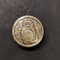 Кончо для кожаных изделий 23 мм Филин Кончо для кожаных изделий 23 мм Филин