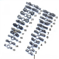 Концевик 6 мм с кольцом Животные Сталь ⠀ Концевик 6 мм с кольцом Животные Сталь ⠀