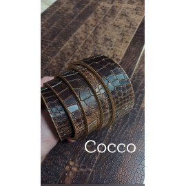 Ременная заготовка РД Wax Prestige Cognac Cocco