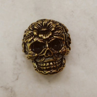 Кончо "Calavera", 23х25мм, латунь Кончо "Calavera", 23х25мм, латунь