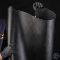 Сафьяно "Черный", 2.0-2.2 мм Сафьяно "Черный", 2.0-2.2 мм