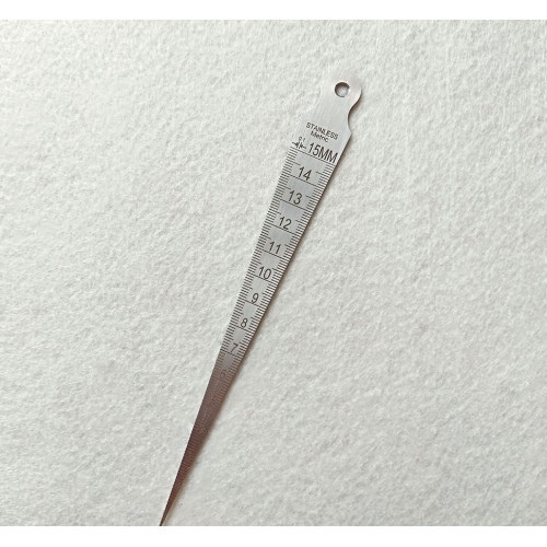 Калибр металлический для отверстий 1-15 мм
