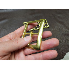 40/59 Пряжка латунная на полосу 36мм